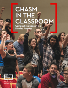 Chasm in the Classroom: Campus Free Speech in a Divided America